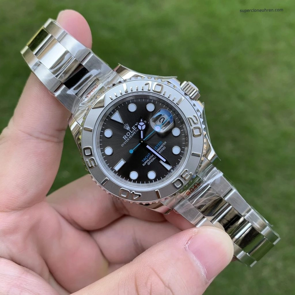 Premium Replica Uhr Rolex Yacht-Master 126622 Graues Zifferblatt Edelstahl 40 mm