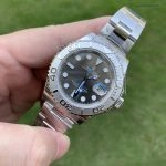 Premium Replica Uhr Rolex Yacht-Master 126622 Graues Zifferblatt Edelstahl 40 mm