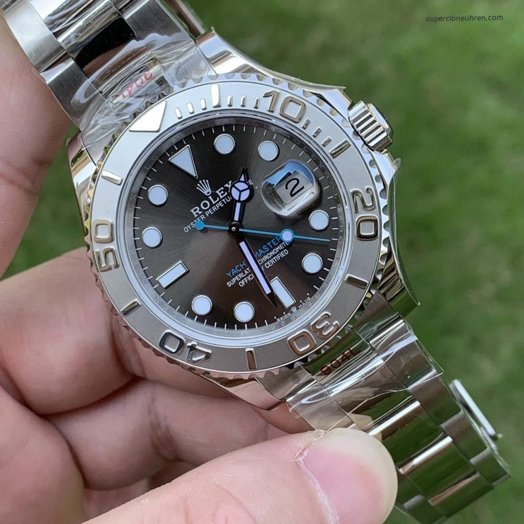 Premium Replica Uhr Rolex Yacht-Master 126622 Graues Zifferblatt Edelstahl 40 mm