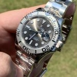 Premium Replica Uhr Rolex Yacht-Master 126622 Graues Zifferblatt Edelstahl 40 mm