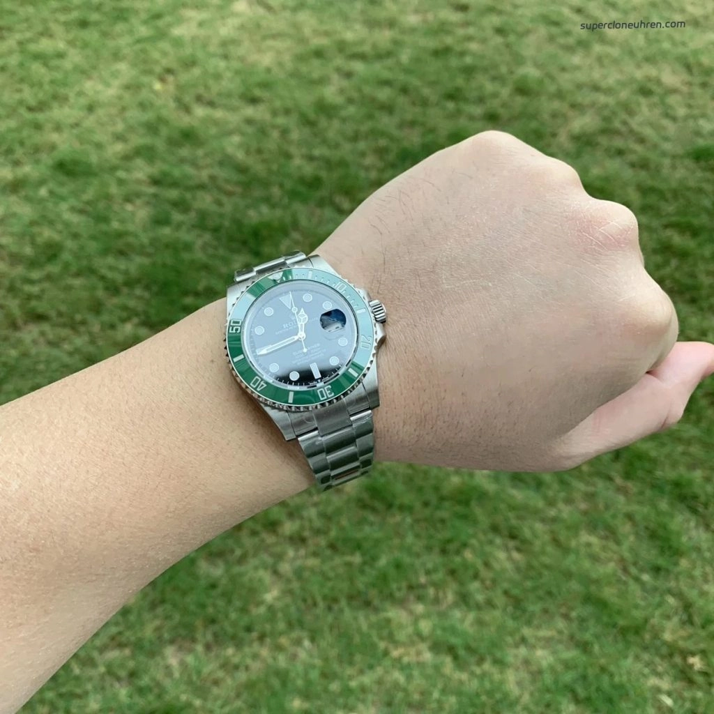 Super Clone Rolex Submariner 126610LV-0002 mit grüner Lünette 41mm