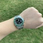 Super Clone Rolex Submariner 126610LV-0002 mit grüner Lünette 41mm