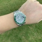 Super Clone Rolex Submariner 126610LV-0002 mit grüner Lünette 41mm