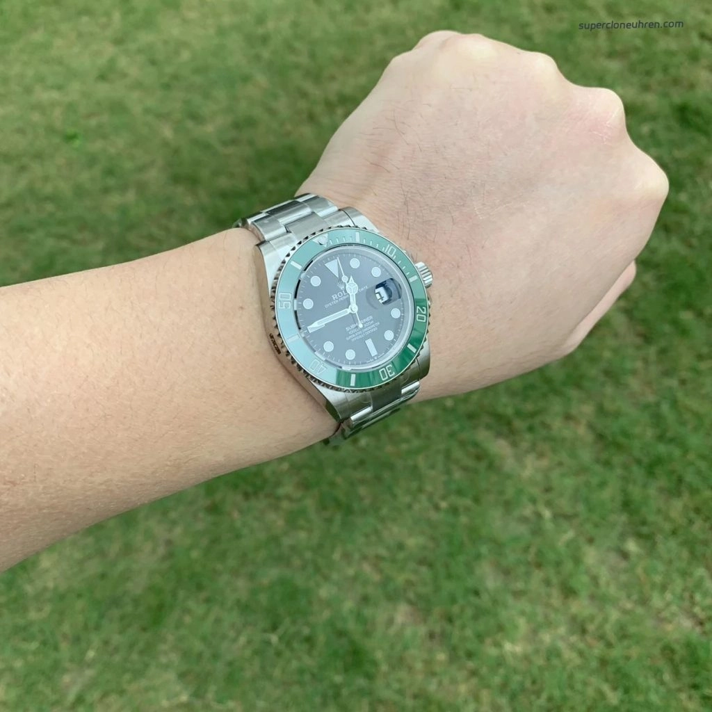 Super Clone Rolex Submariner 126610LV-0002 mit grüner Lünette 41mm
