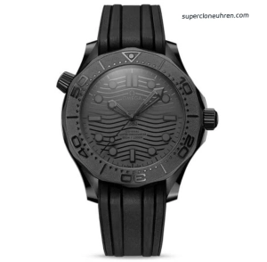 Super Clone Omega Seamaster Diver 300M 210.92.44.20.01.003 schwarze Keramik 43,5 mm