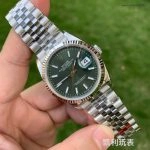 1:1 Super Clone Uhr Rolex Datejust m126234-0051 mintgrünes Zifferblatt mit Jubilé-Band 36mm
