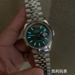 1:1 Super Clone Uhr Rolex Datejust m126234-0051 mintgrünes Zifferblatt mit Jubilé-Band 36mm
