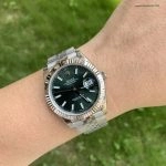 Super Clone Rolex Datejust 126334 mintgrünes Zifferblatt mit Jubilee-Band 41mm