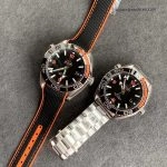 Premium Replica Uhr Omega Seamaster Planet Ocean 215.32.44.21.01.001 Schwarz-Orange 43,5mm