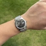 1:1 Super Clone Uhr Rolex Datejust 126334 grünes Zifferblatt Edelstahl 41 mm