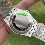 1:1 Super Clone Uhr Rolex Datejust 126334 grünes Zifferblatt Edelstahl 41 mm