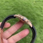 Premium Replica Uhr Rolex Yacht-Master 126655 Roségold mit Kautschukband 40 mm