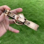 Premium Replica Uhr Rolex Yacht-Master 126655 Roségold mit Kautschukband 40 mm
