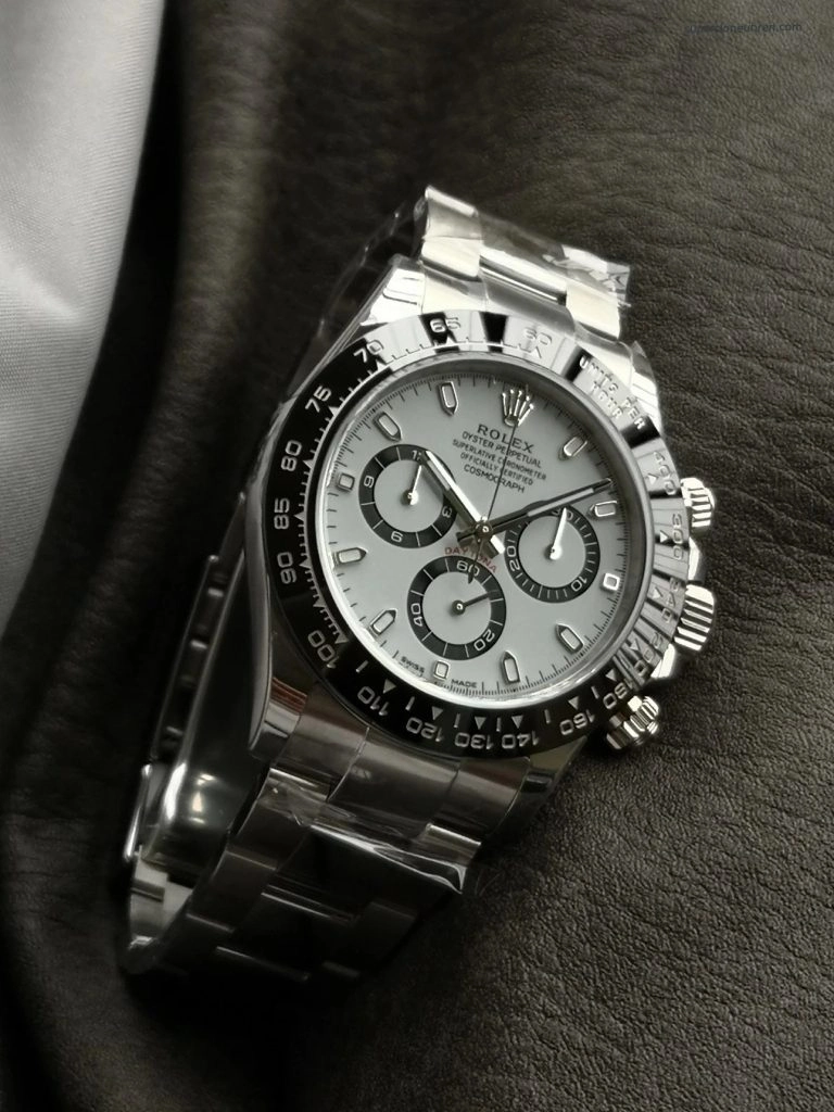 Super Clone Rolex Daytona 116500 Panda-Zifferblatt Edelstahl 40 mm