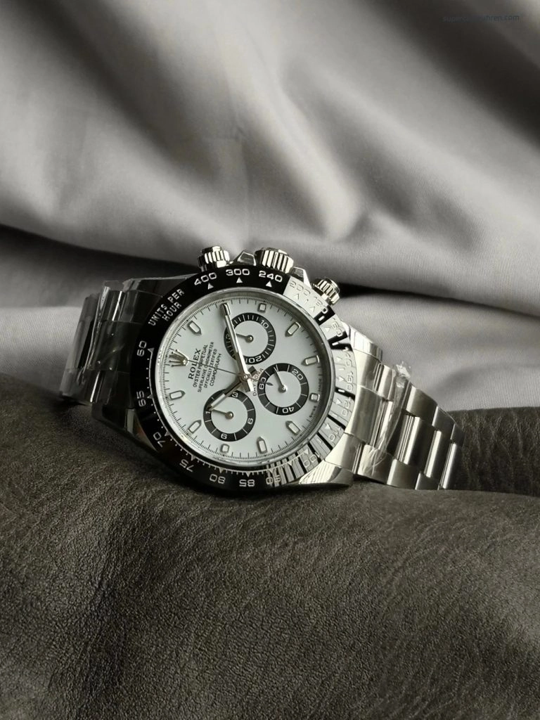 Super Clone Rolex Daytona 116500 Panda-Zifferblatt Edelstahl 40 mm