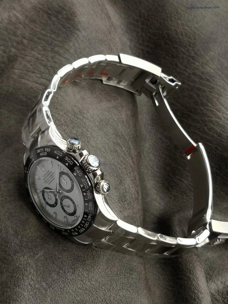Super Clone Rolex Daytona 116500 Panda-Zifferblatt Edelstahl 40 mm