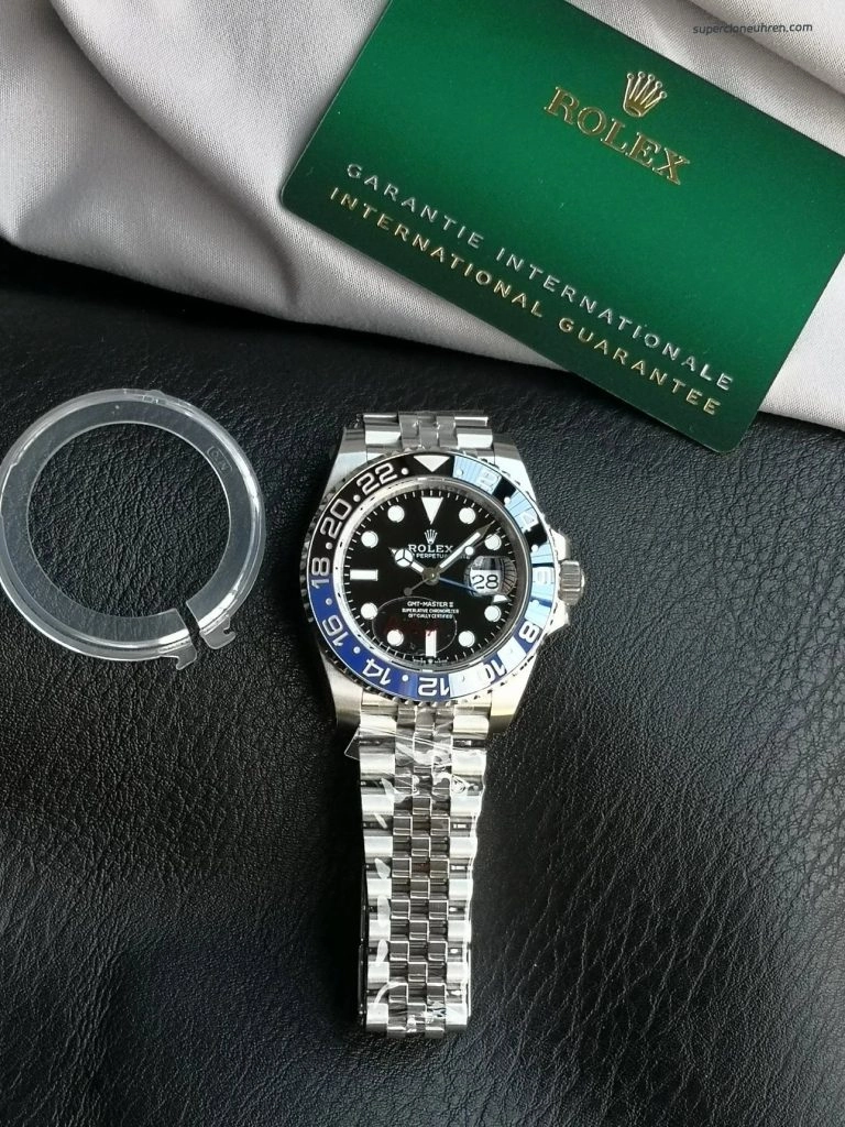 1:1 Super Clone Uhr Rolex GMT-Master II m126710blnr-0002 Batman-Lünette 40mm