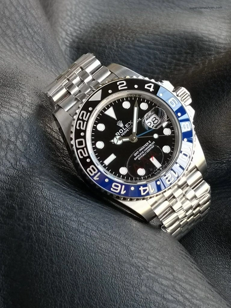 1:1 Super Clone Uhr Rolex GMT-Master II m126710blnr-0002 Batman-Lünette 40mm