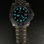 1:1 Super Clone Uhr Rolex GMT-Master II m126710blnr-0002 Batman-Lünette 40mm