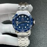 Super Clone Omega Seamaster Diver 300M 210.30.42.20.03.001 mit Stahlband 42mm
