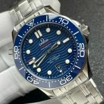 Super Clone Omega Seamaster Diver 300M 210.30.42.20.03.001 mit Stahlband 42mm