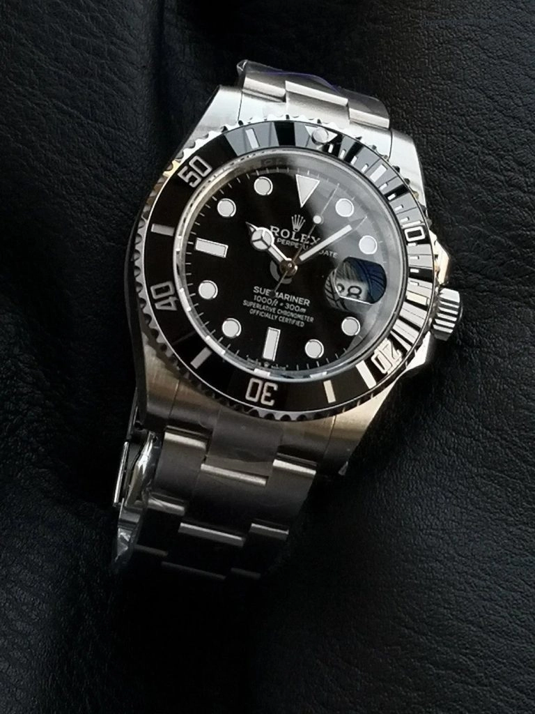Super Clone Rolex Submariner 126610LN-0001 mit schwarzem Zifferblatt und Edelstahlband 41mm