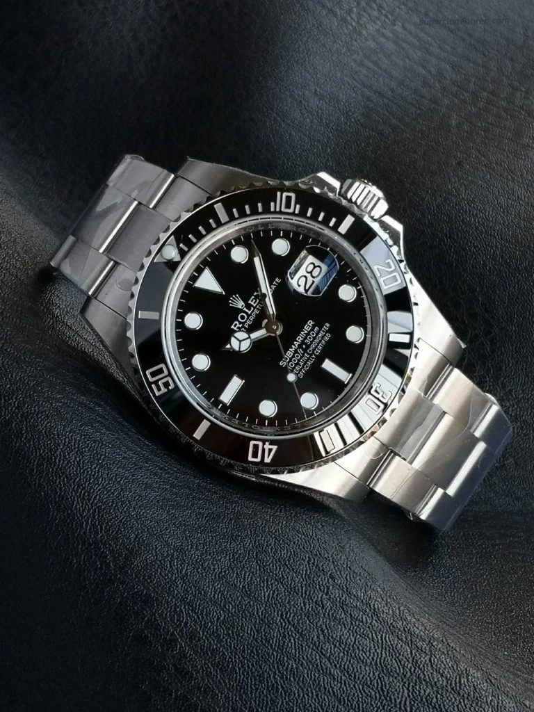 Super Clone Rolex Submariner 126610LN-0001 mit schwarzem Zifferblatt und Edelstahlband 41mm