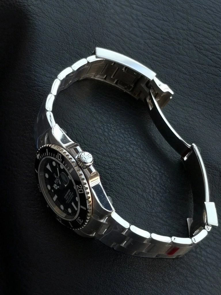 Super Clone Rolex Submariner 126610LN-0001 mit schwarzem Zifferblatt und Edelstahlband 41mm