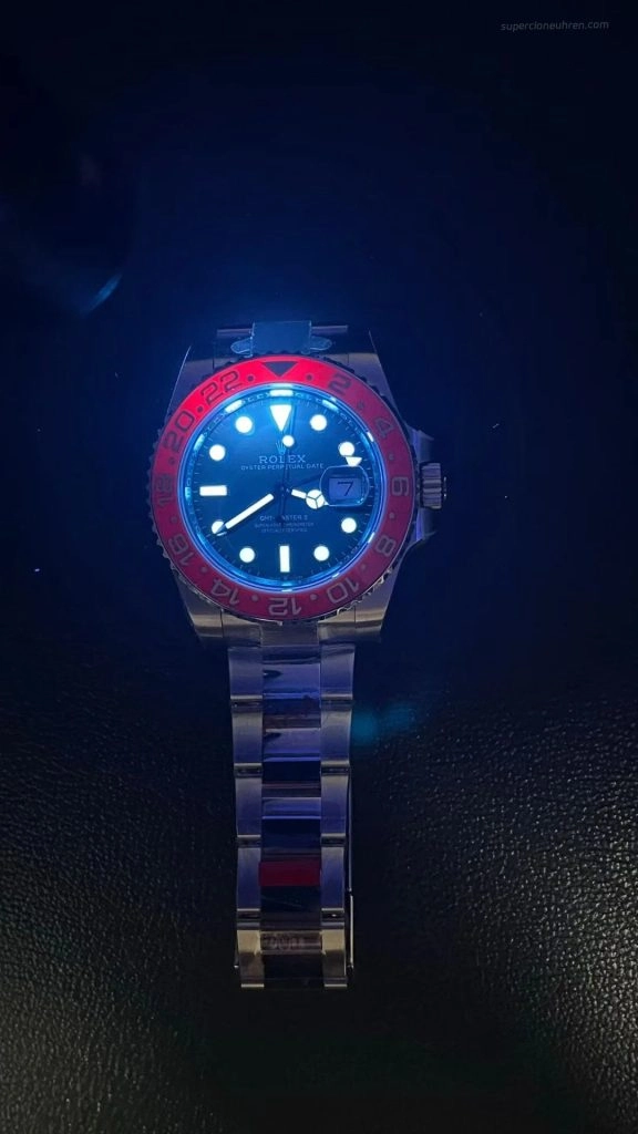 Super Clone Rolex GMT-Master II 126710BLRO-0001 Pepsi-Lünette 40mm