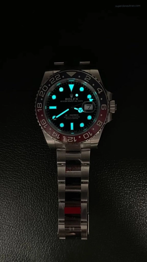 Super Clone Rolex GMT-Master II 126710BLRO-0001 Pepsi-Lünette 40mm