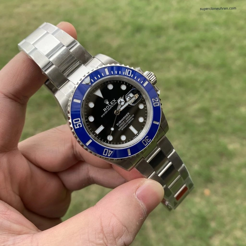 Super Clone Rolex Submariner m126619lb-0003 mit blauer Lünette 41mm