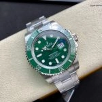 Super Clone Rolex Submariner 116610LV-0002 mit satiniertem Stahlband 40 mm
