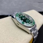 Super Clone Rolex Submariner 116610LV-0002 mit satiniertem Stahlband 40 mm