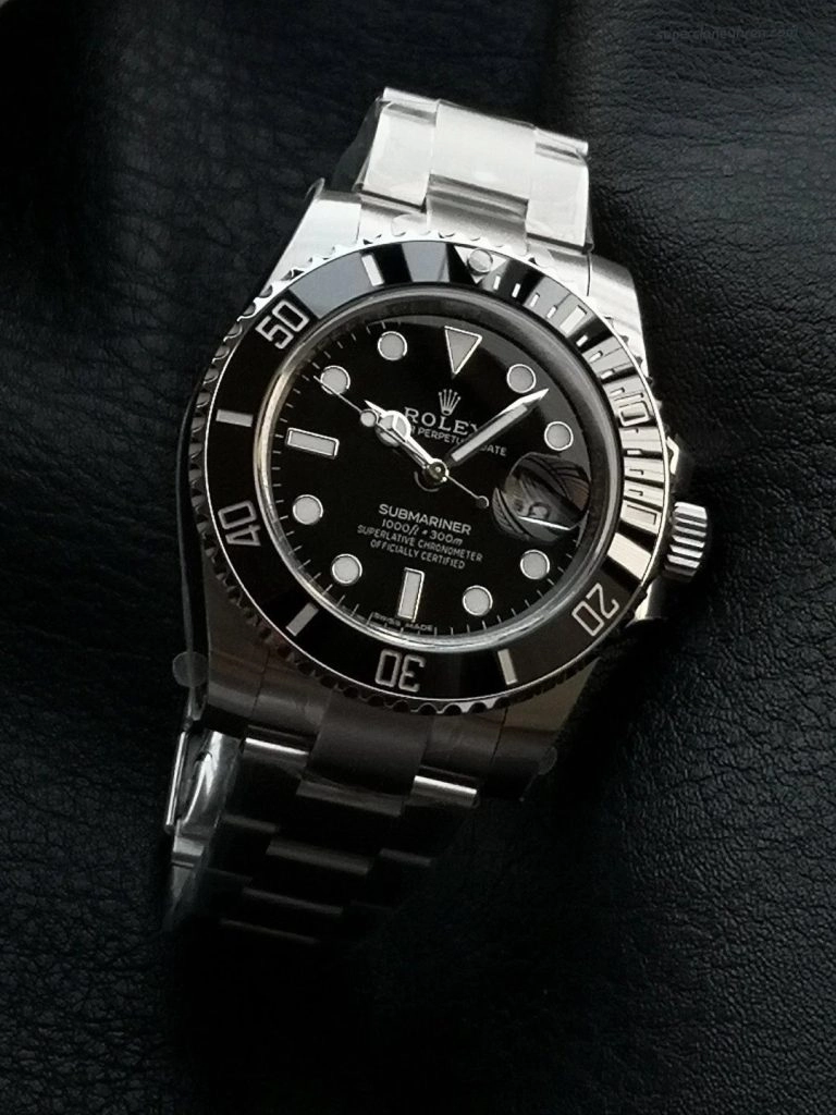 Premium Replica Uhr Rolex Submariner M116610LN-0001 schwarzes Zifferblatt Edelstahl 40 mm