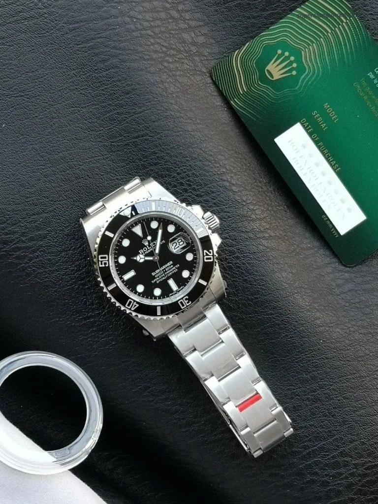Premium Replica Uhr Rolex Submariner M116610LN-0001 schwarzes Zifferblatt Edelstahl 40 mm