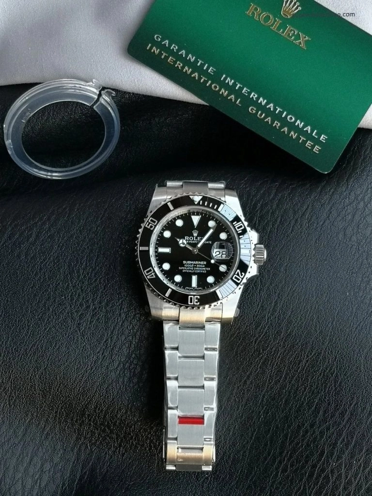 Premium Replica Uhr Rolex Submariner M116610LN-0001 schwarzes Zifferblatt Edelstahl 40 mm
