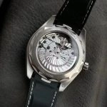 Premium Replica Uhr Omega Seamaster Aqua Terra Worldtimer 220.92.43.22.99.001 Titan 43 mm