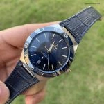 Premium Replica Uhr Omega Constellation 131.33.41.21.03.001 blaues Kautschukband 41mm