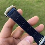 Premium Replica Uhr Omega Constellation 131.33.41.21.03.001 blaues Kautschukband 41mm