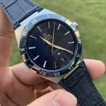 Premium Replica Uhr Omega Constellation 131.33.41.21.03.001 blaues Kautschukband 41mm