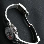 Super Clone Rolex Daytona 116520 weißes Zifferblatt Edelstahl 40 mm