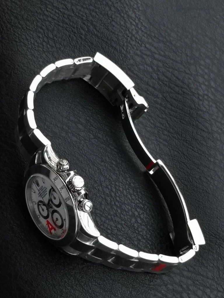 Super Clone Rolex Daytona 116520 weißes Zifferblatt Edelstahl 40 mm