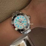 Premium Replica Uhr Omega Seamaster Diver 300M 210.32.42.20.04.001 mit weißem Zifferblatt 42 mm
