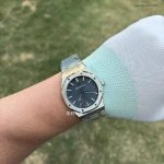 Premium Replica Uhr Audemars Piguet Royal Oak 15500ST.OO.1220ST.01 blaues Zifferblatt Edelstahl 41 mm