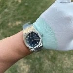Premium Replica Uhr Audemars Piguet Royal Oak 15500ST.OO.1220ST.01 blaues Zifferblatt Edelstahl 41 mm