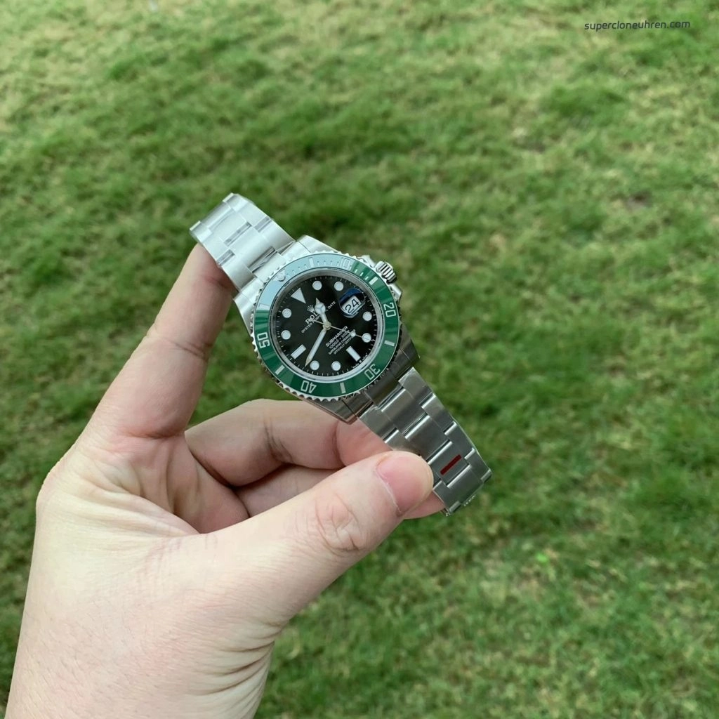 Super Clone Rolex Submariner 126610LV-0002 mit grüner Lünette 41mm
