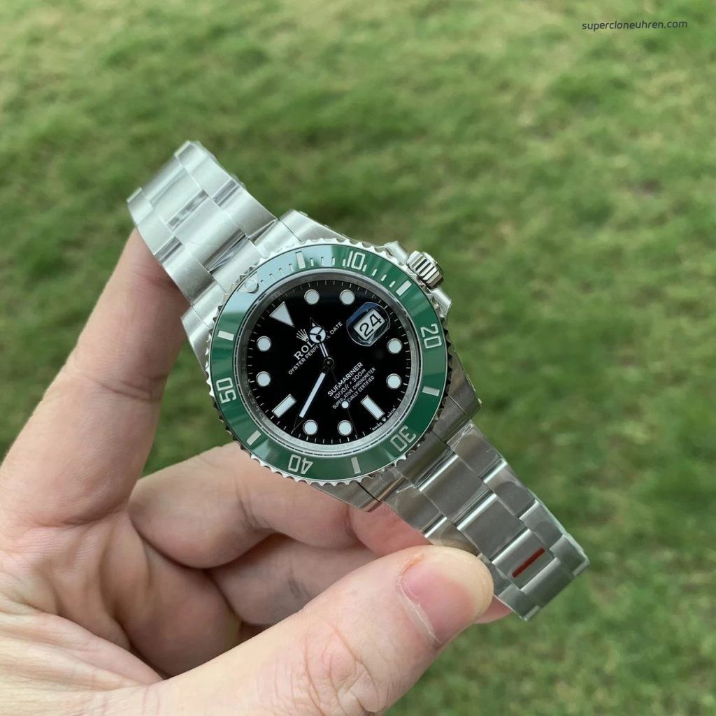 Super Clone Rolex Submariner 126610LV-0002 mit grüner Lünette 41mm