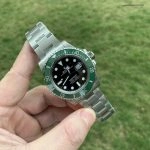 Super Clone Rolex Submariner 126610LV-0002 mit grüner Lünette 41mm