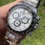 1:1 Super Clone Uhr Rolex Daytona 126500LN-0001 Panda-Zifferblatt Edelstahl 40mm