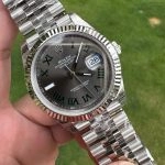 1:1 Super Clone Uhr Rolex Datejust 126334 grünes Zifferblatt Edelstahl 41 mm